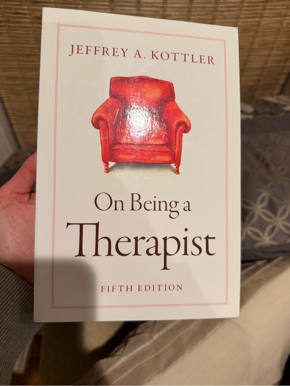 On Being a Therapist Book